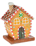 Gingerbread House - LED Rounded