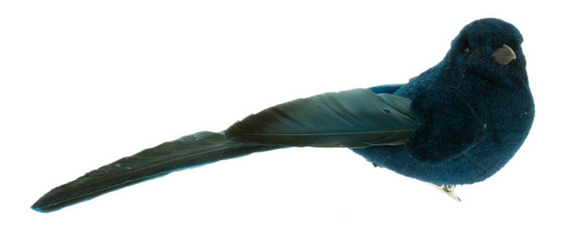 Bird - Blue with Clip (Right)