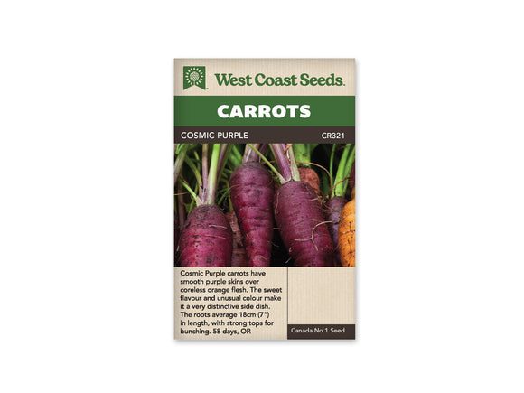 Carrots - Cosmic Purple (Seeds)