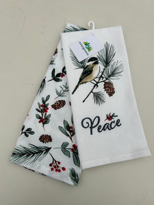 Tea Towels - Chickadees (Peace)