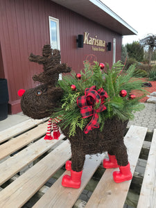 Workshop - Fresh Greens Reindeer with Boots (Nov. 19 @ 6pm)