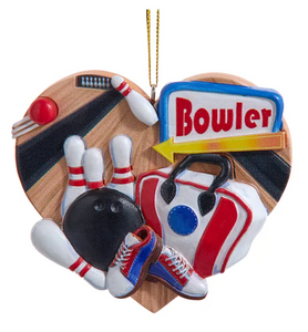 Ornament - Bowler Heart