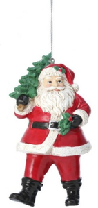 Ornament - Santa with Tree