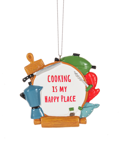 Ornament - Cooking is my Happy Place