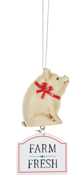 Ornament - Pig Farm Fresh