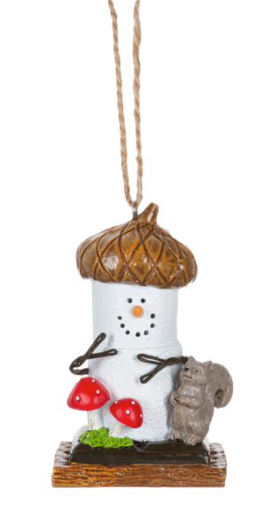 Ornament - S'Mores with Acorn Hat