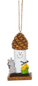 Ornament - S'Mores with Pinecone Hat