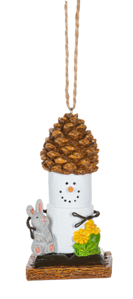 Ornament - S'Mores with Pinecone Hat