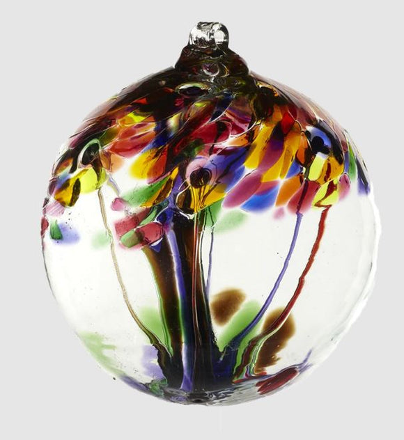 Glass Orb - Tree of Celebration