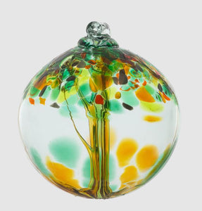 Glass Orb - Tree of Prosperity