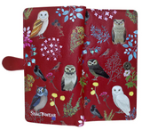 Wallet - Red Wild Bird Forest