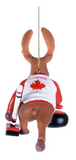 Ornament - Canadian Moose Curling