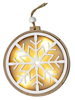 Ornament - Snowflake LED (Cutout Centre)