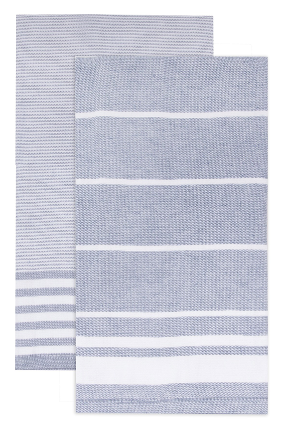 Tea Towels - Laguna Stripe Blue (Set of 2)