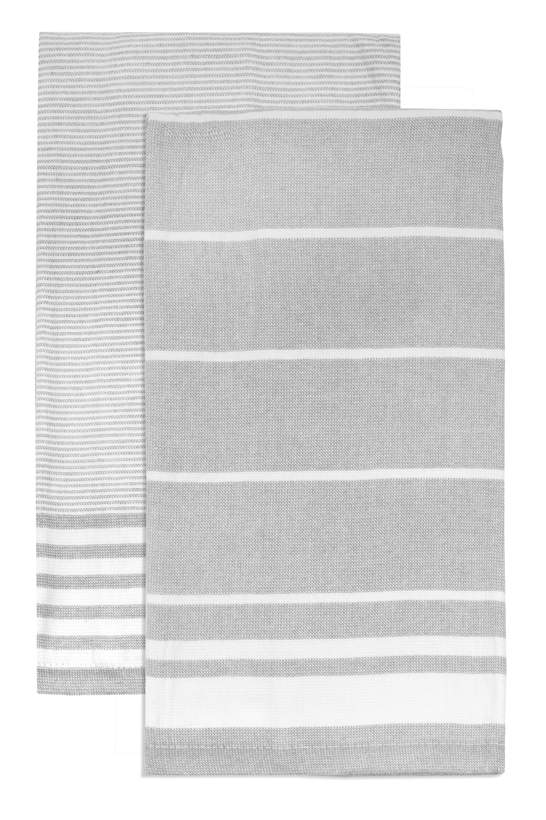 Tea Towels - Laguna Stripe Grey (Set of 2)