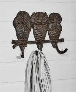 Wall Hook - Owls