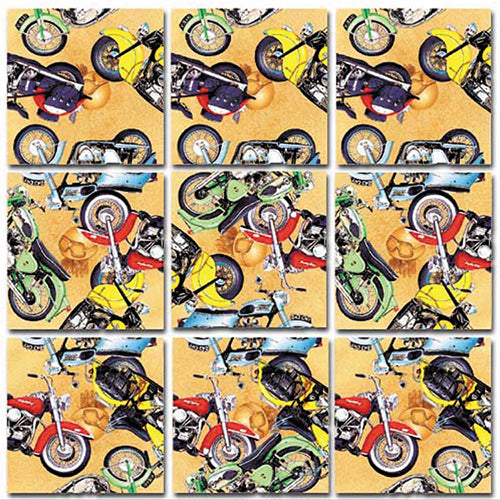 Scramble Squares - Classic Motorcycles