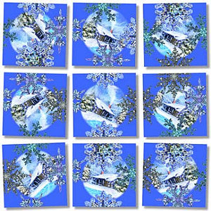 Scramble Squares - Snowflakes