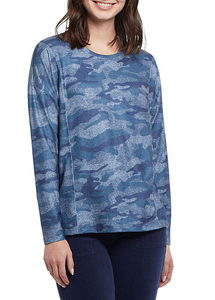 Soft Printed Top - With Side Slits (Tapestry)