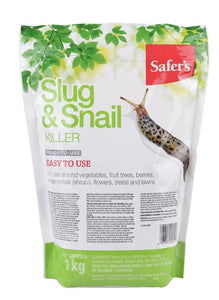 Safer's Slug and Snail Bait - RTU 1 KG