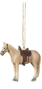 Ornament - Tan Horse