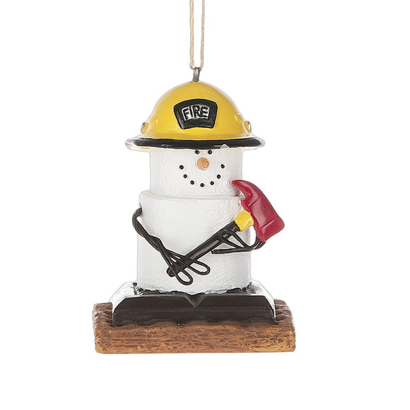 Ornament - S'Mores Fireman