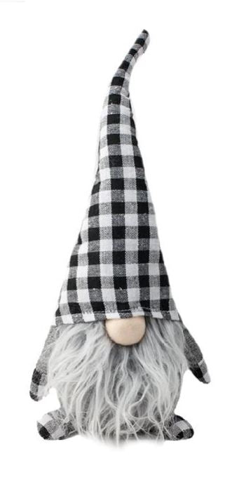 Gnome Decor - Fabric (Plaid Hat)
