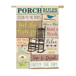 Flag - Porch Rules