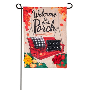 Garden Flag - Fall Porch Welcome