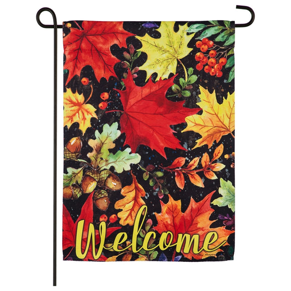 Garden Flag - Colourful Fall Leaves