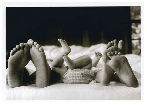 Baby Card - Congratulations Feet