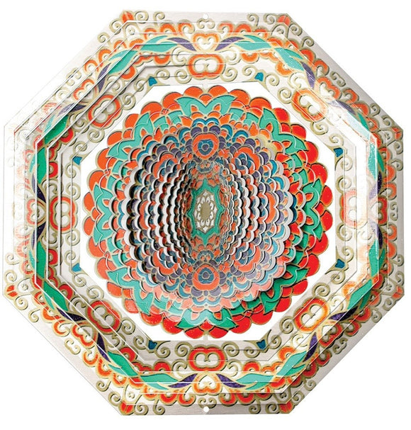 Wind Spinner - Octagonal Mandala (Large)