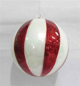 Ornament - Striped Ball