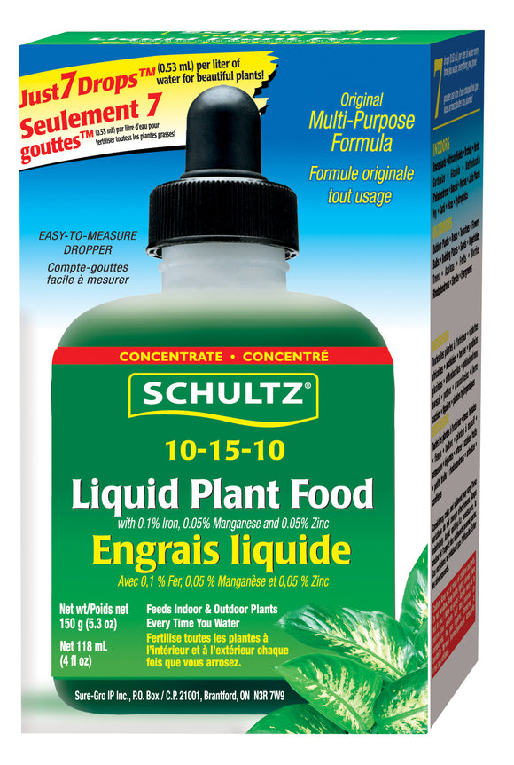 All Purpose Liquid Plant Food - Schultz 10-15-10