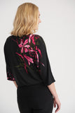 Top - Floral Print with Front Tie Detail