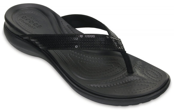 Crocs - Capri V Sequin Black