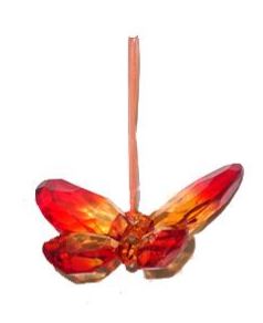 Suncatcher Butterfly - Orange