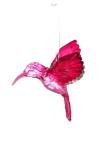 Suncatcher - Hummingbird (Pink)
