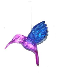 Suncatcher - Hummingbird (Purple)
