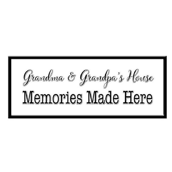 Sign - Grandma & Grandpa's House