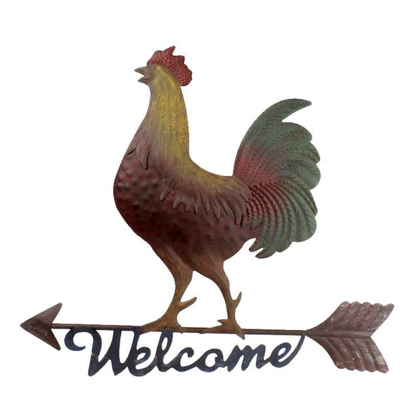 Welcome Sign - Rooster
