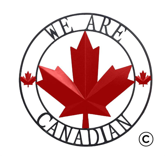 Wall Art - We Are Canadian