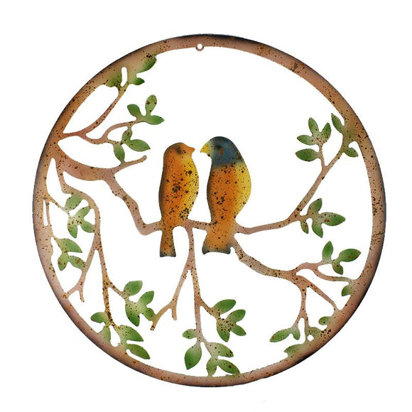 Wall Decor - Love Birds Circle