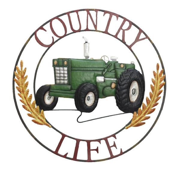 Wall Art - Country Life Tractor