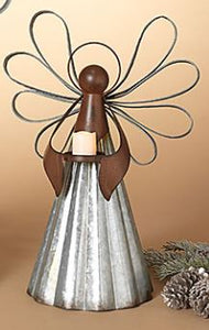 Angel Candleholder - Metal (Small)