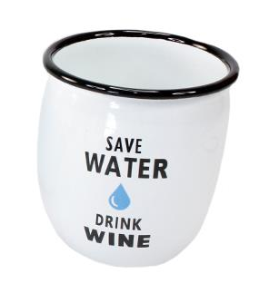 Wine Tumbler - Save Water Drink Wine