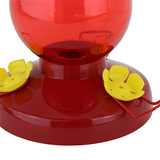 Hummingbird Feeder - Ruby Red Plastic