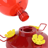 Hummingbird Feeder - Ruby Red Plastic