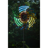 Wind Spinner Stake - Solar Colourful Dots