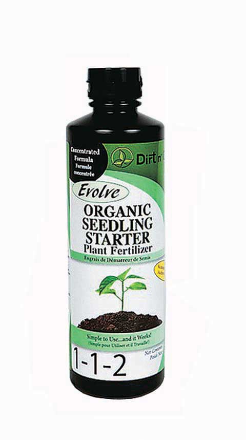 Evolve Organic Seedling Starter 1-1-2 Fertilizer